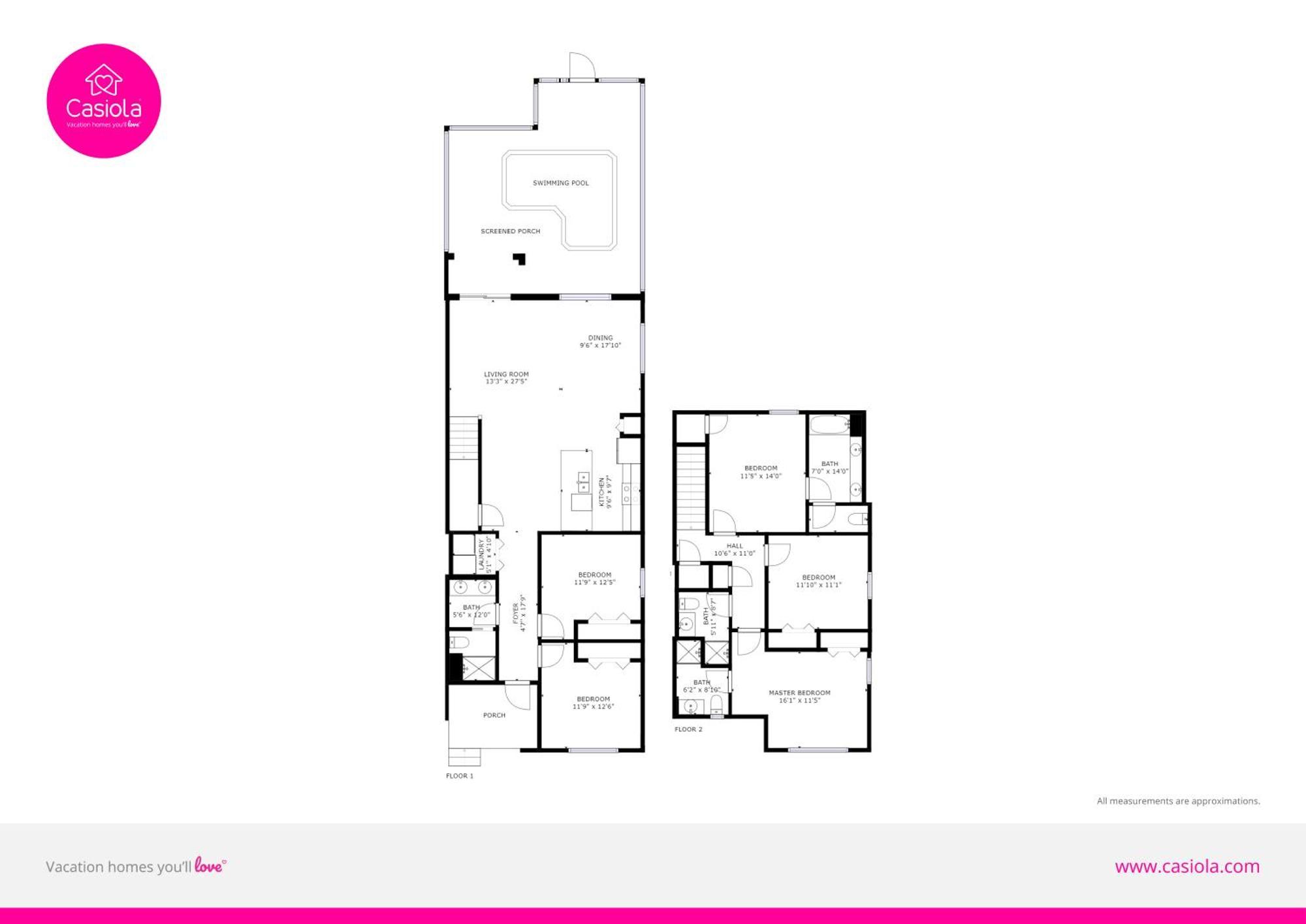 Beautiful Modern Home Wprivate Pool Near Wdw Киссимми Экстерьер фото